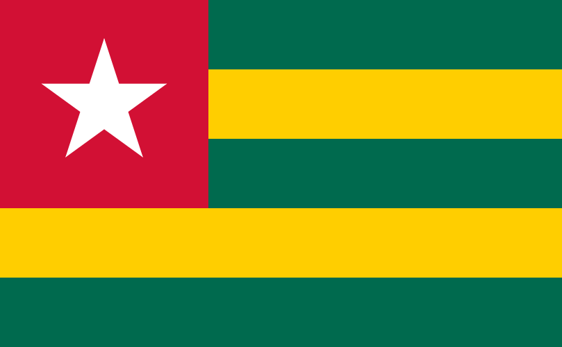 809px-Flag_of_Togo.svg