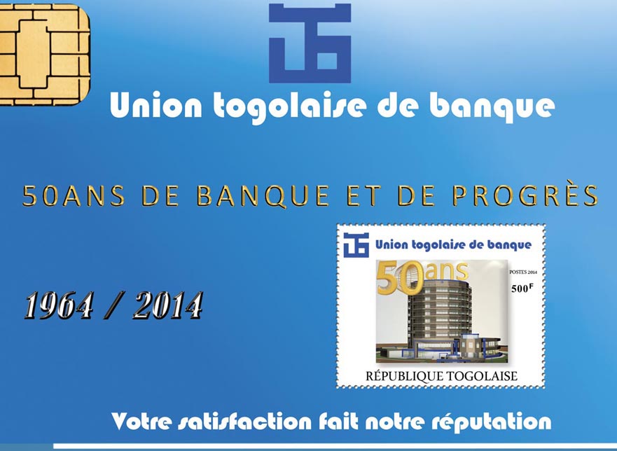 Togolese Bank Union - Issue of Togo postage stamps