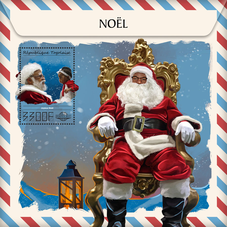 Christmas - Issue of Togo postage stamps