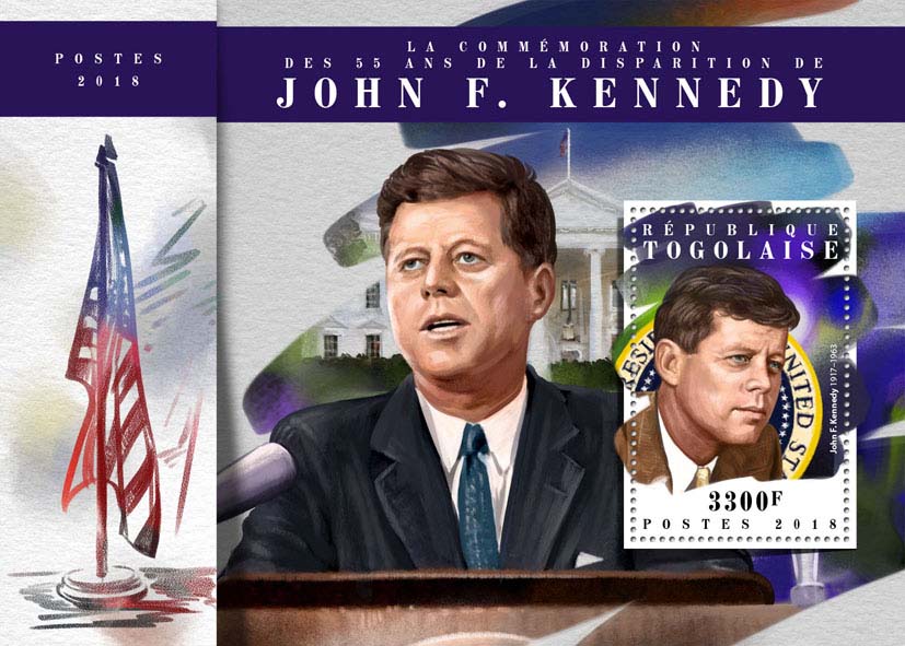 John F. Kennedy - Issue of Togo postage stamps